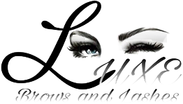 LUXE Brows And Lashes, Logo